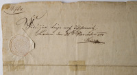 Výuční list truhlářského cechu s vedutou Brna [Franz Leopold Assner (Aßner) (1746-1814)]