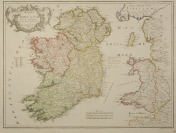 MAP Of IRELAND [Franz Johann Joseph von Reilly (1766-1820) Kilian Ponheimer (1757-1828)]