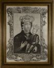Copperplate with crowned Virgin Mary []