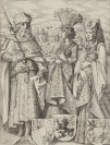 Dvojice tisků [Jost Amman (1539-1591), Hans Burgkmair (1473-1531)]