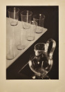Jug and Glasses (Advertising Photograph for Družstevní práce) - attributed [Josef Sudek - attributed (1896-1976)]