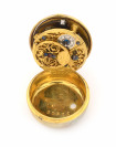 Ladies pocket watch in a case with a miniature []