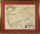 Landkarte vom Fürstentum Nassau [Nicolaes Jansz Visscher (1649-1702) Pieter Schenk (1698-1775)]