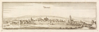 Soubor čtyř vedut německých měst [Matthäus Merian (1593-1650)]