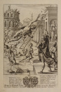 Ilustrace z Vergiliova eposu (Merkur a Aeneas v Kartágu) [Václav Hollar (1607-1677) Francis Cleyn (1589-1658)]
