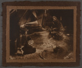 Navajo-Mutter mit Kind, Indische Familie, Entdecker [Charles Carpenter]