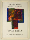 Ausstellungsplakat Josef Istler in der Melisa Galerie [Josef Istler (1919-2000)]