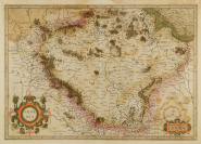 Mapa Moravy a mapa Čech [Gerhard Mercator (1512-1594)]