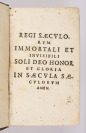 Zwei theologische Schriften - zusammengebunden [Jean-Baptiste Saint-Jure (1588-1657) Philippe Servius (1576-1657)]
