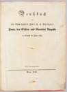 Denkbuch über die Anwesenheit Ihrer k. k. Majestäten Franz des Ersten und Caroline Auguste in Böhmen ine 1833 [Jan Rudolf Glaser (1801-1868), Joseph Führich (1800-1876)]