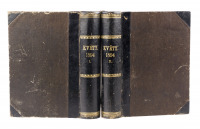 Magazine Květy - bound volume XVI. (book XXXII.) in 2 volumes