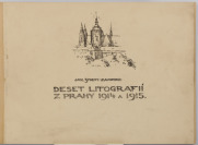 Zehn Lithografien von Prag 1914 und 1915 [Jaromír Stretti - Zamponi (1882-1959)]