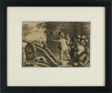 Allegorie des Feuers aus der Serie von Vier Elementen [Wenceslaus Hollar (1607-1677), Pieter van Avont (1600-1652)]