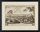 View of Bratislava (Preßburg) [Matthäus Merian (1593-1650)]