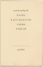 A Collection of Rare Publications [Jan Konůpek (1883-1950), Various authors]