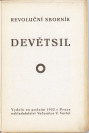 Sammelschrift Devětsil