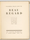 Beau Regard [Josef Šíma (1891-1971), Pierre Jean Jouve (1887-1976)]