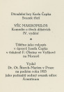 Čtveřice publikací [Karel Čapek (1890-1938) Josef Čapek (1887-1945)]