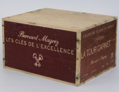 Château La Tour Carnet - 6 lahví v dřevěné bedně, 0,75l  []