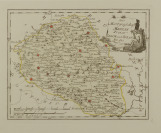 Dvě mapy Moravy a mapa Slezska [Franz Joh. Jos. von Reilly (1766-1820)]