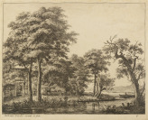 Die vierte von der Serie von sechs großen Landschaften [Anthonie Waterloo (1609-1690)]
