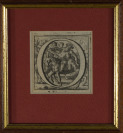 Vier Initialen [Wenceslaus Hollar (1607-1677)]