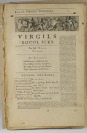 The Works of Publius Virgilius Maro – fragment [Publius Vergilius Maro (70 př. n. l. - 19 př. n. l.) John Ogilby]