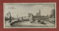Ansicht von Strassburg [Wenceslaus Hollar (1607-1677)]