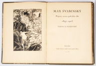 Max Švabinský: Čtyři litografie z léta 1933 a Popisný seznam grafického díla