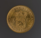 Zlatá mince 10 guldenů