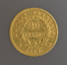 Gold Coin 40 Franc []