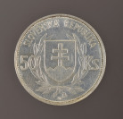 Silbermünze 50Kronen Jozef Tiso