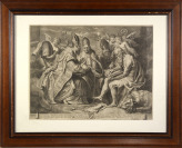 Čtyři otcové církve [Cornelis Galle (1615-1678) Petrus Paulus Rubens (1577-1640)]