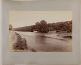 Zwei Fotografien mit Flussansichten [Francis Frith (1822-1898)]