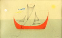 Rotes Boot [Ludmila Jiřincová (1912-1994)]