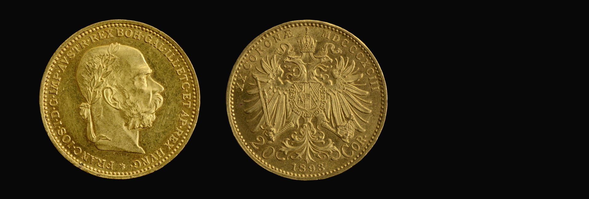 Austria Hungary, Franz Josef (1848-1916), 1893 [20 KRONEN]