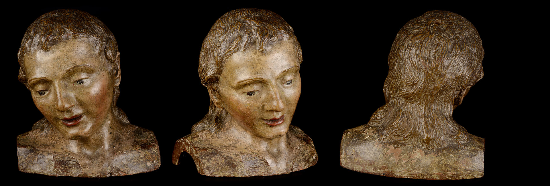 Italy, beginning of the 16th century [Renaissance bust of a young man]