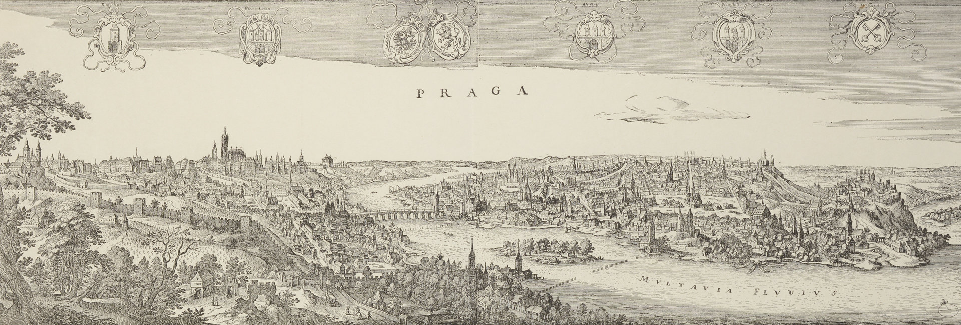 VEDUTA OF PRAGUE [Anonym]
