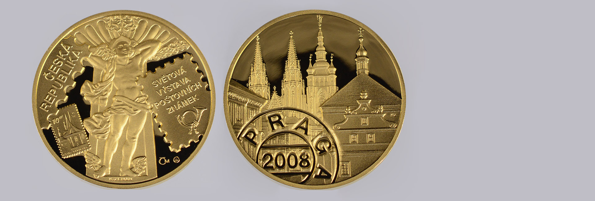 Goldmedaille PRAGA 2008|DAS AUFGELD BEI DIESER AUKTION NUR 5%| [Karel Zeman (1949)]